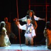 Rácz Tibor Don Quijote és Gömöri Krisztián Sancho Panza szerepében. Fotó: Segesvári Csaba